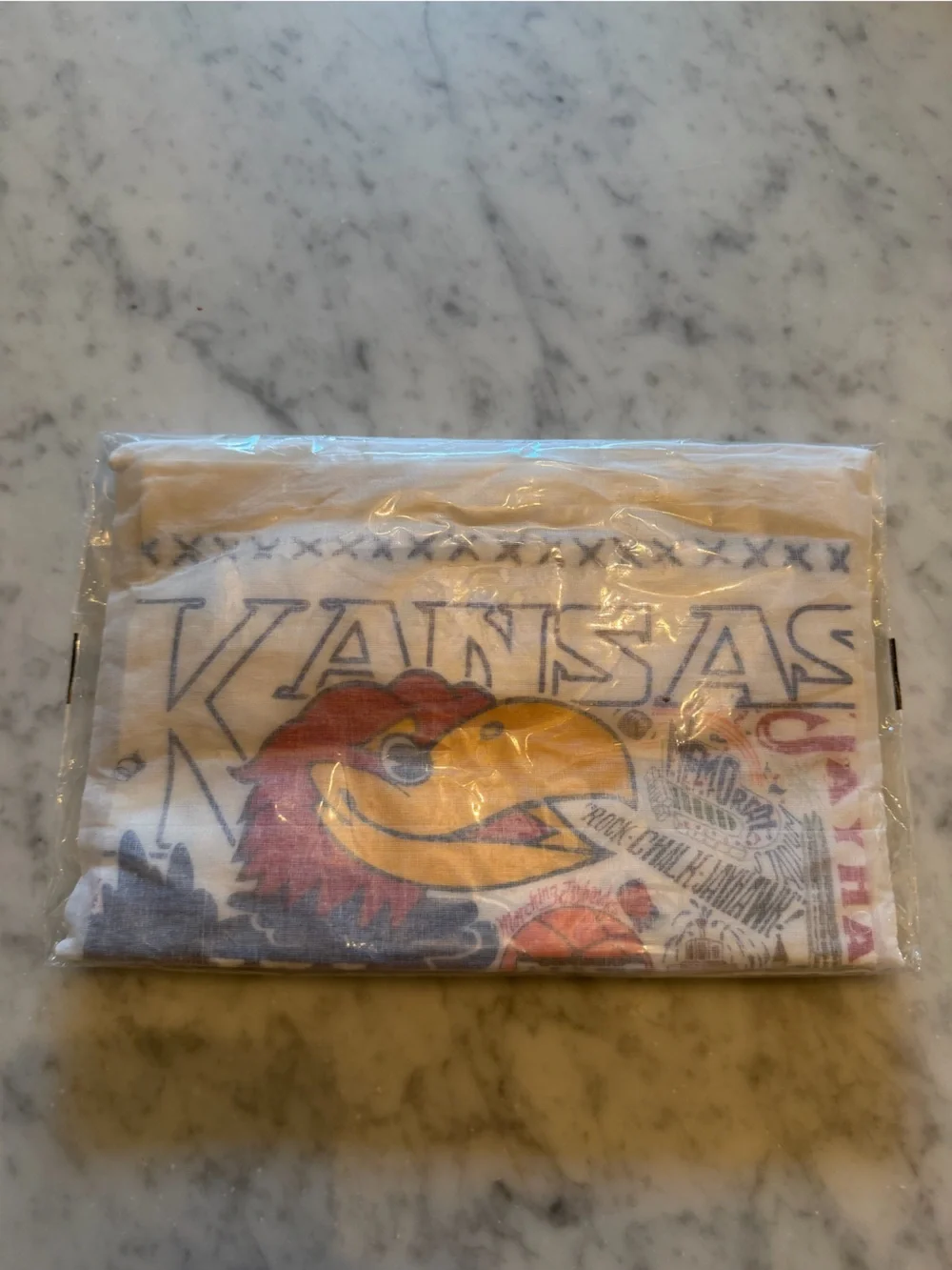 NWT Catstudio University of Kansas Jayhawks Hand Towel